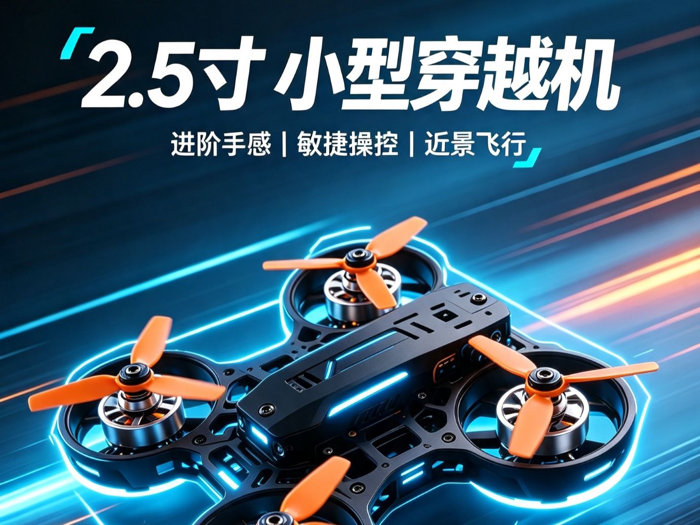 2.5寸CineWhoop拍摄套装